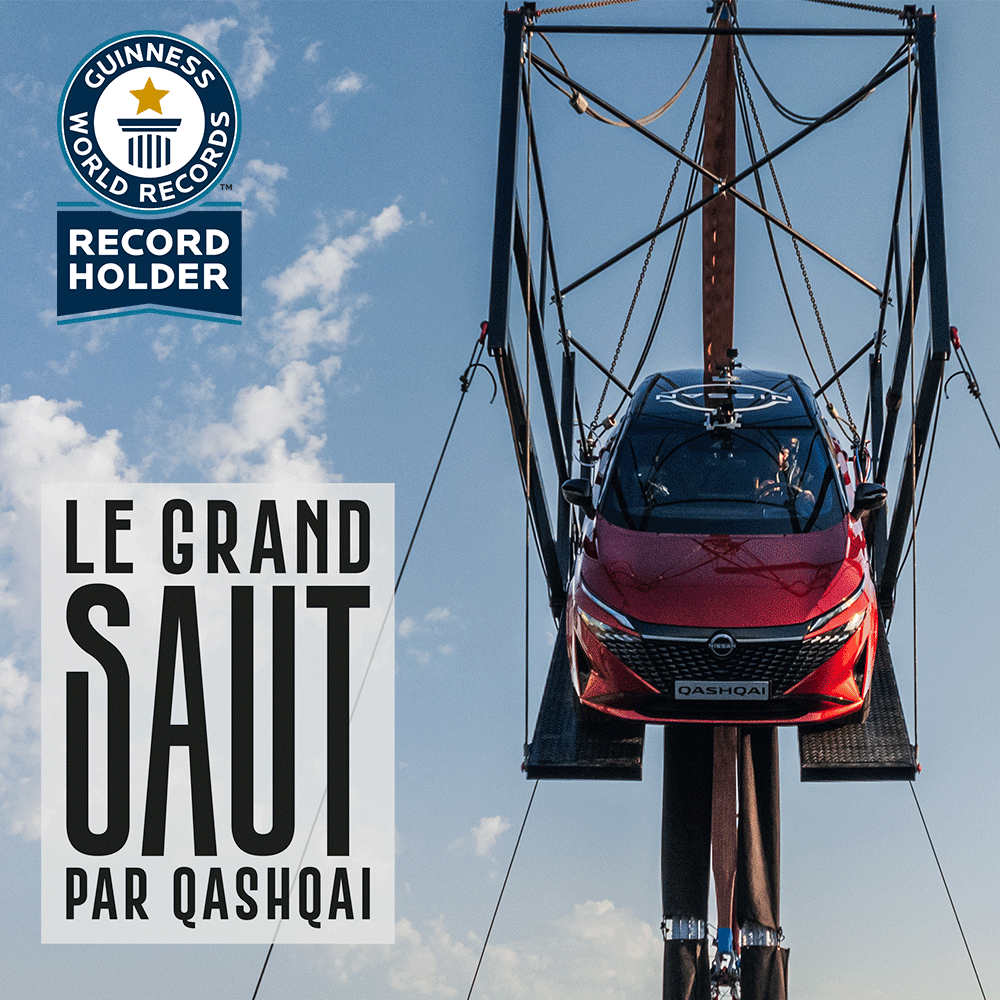 Le grand saut par Qashqai